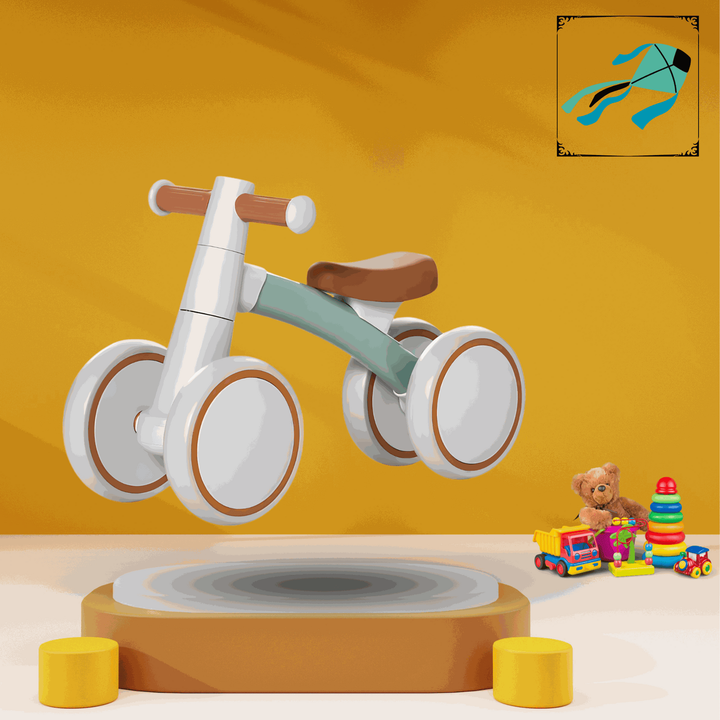 Montessori Toy: Balance Tricycle for Kids 1-3 Years - Perfect Bike! Edukid